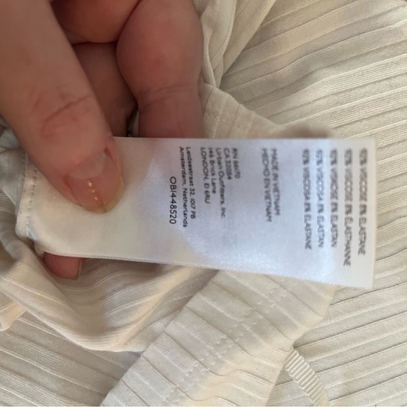 Anthropologie Ribbed Halter Tank - Picture 6 of 6